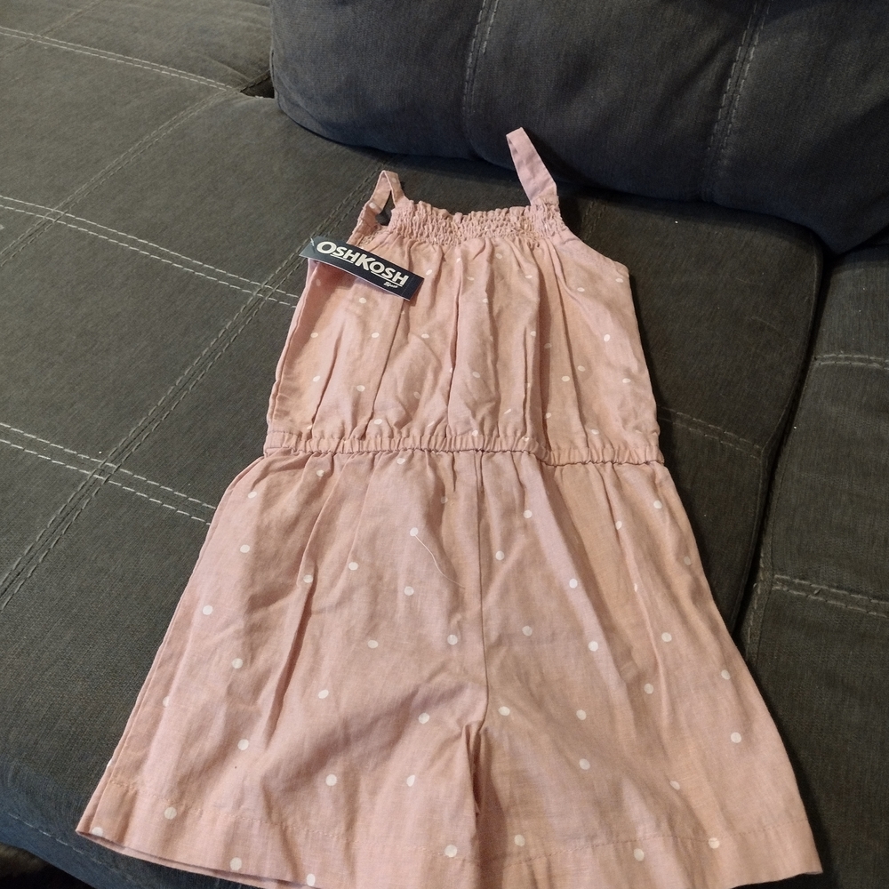 OshKosh B'gosh Pink Polka Dot One Piece